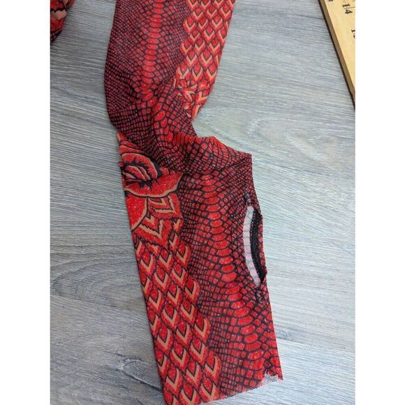 AFRM Mirza in rouge gilded rose size Large - Picture 12 of 12